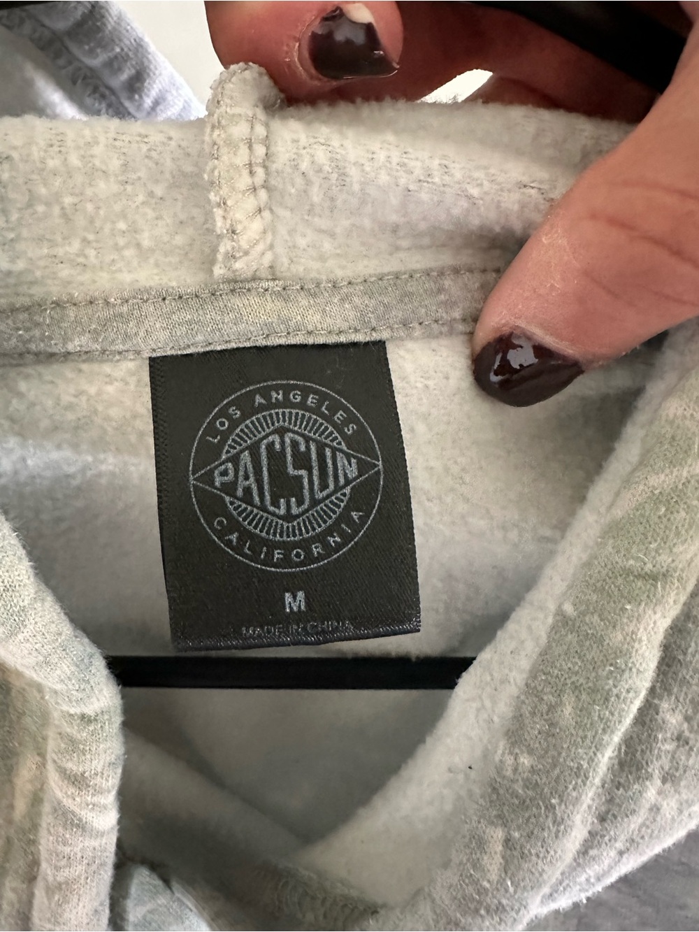 PacSun Camo Hooded Sweatshirt Women's Medium